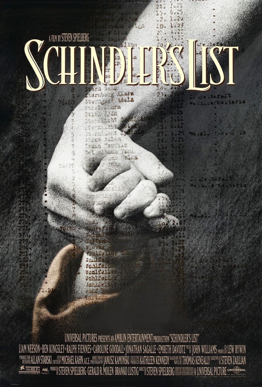 Schindler’s List Poster