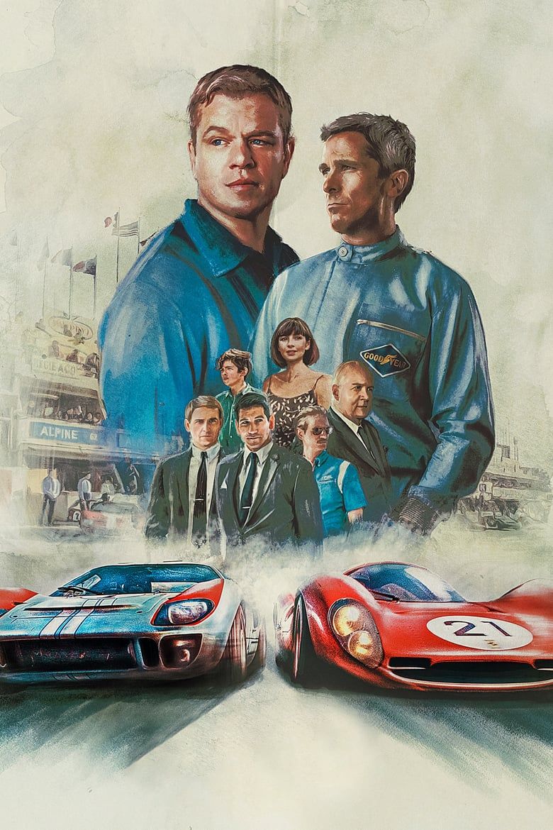 Ford V Ferrari Poster