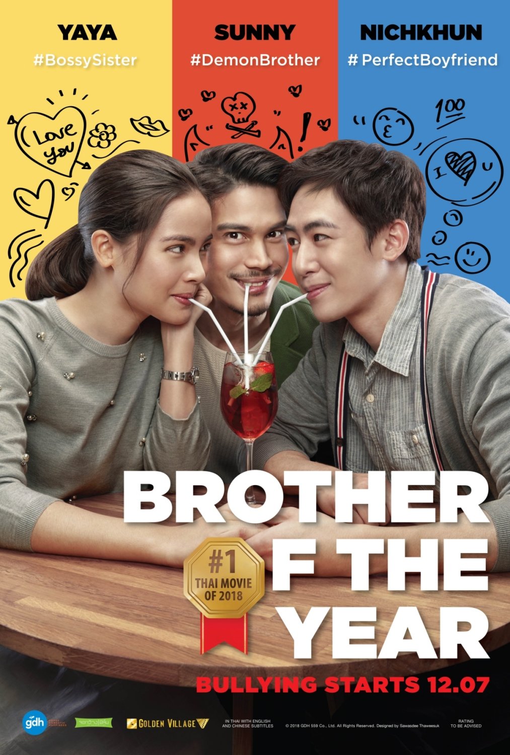 Brother of the year Poster