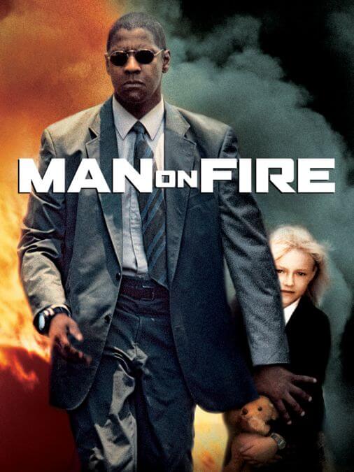 Man On Fire Poster