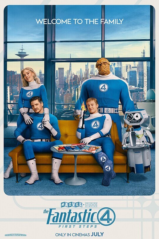 The Fantastic Four: First Steps Poster